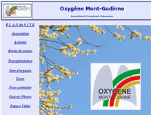Tablet Screenshot of oxygenemontgodinne.be